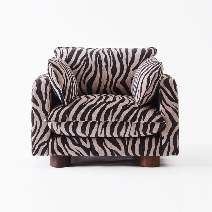 Miles Armchair Zebra