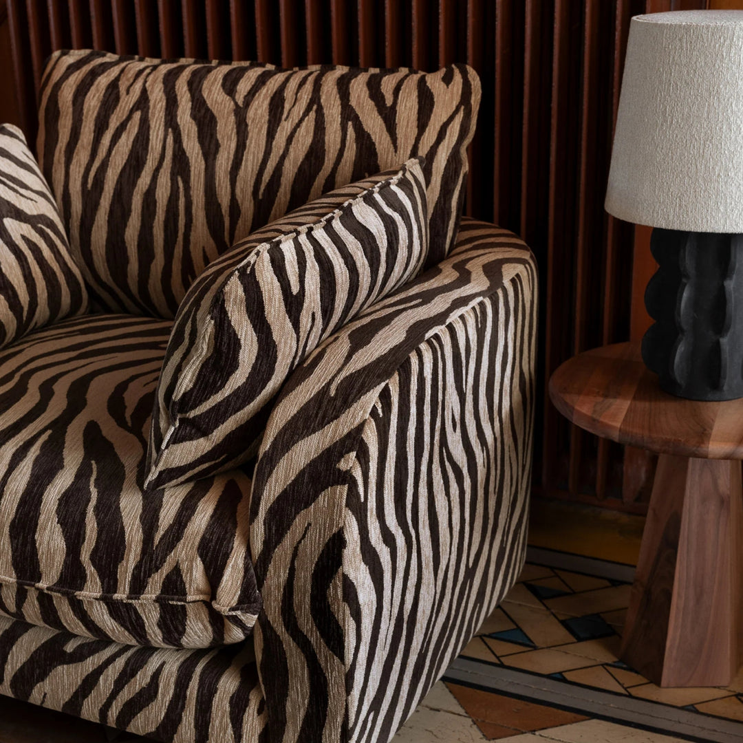 Miles Armchair Zebra
