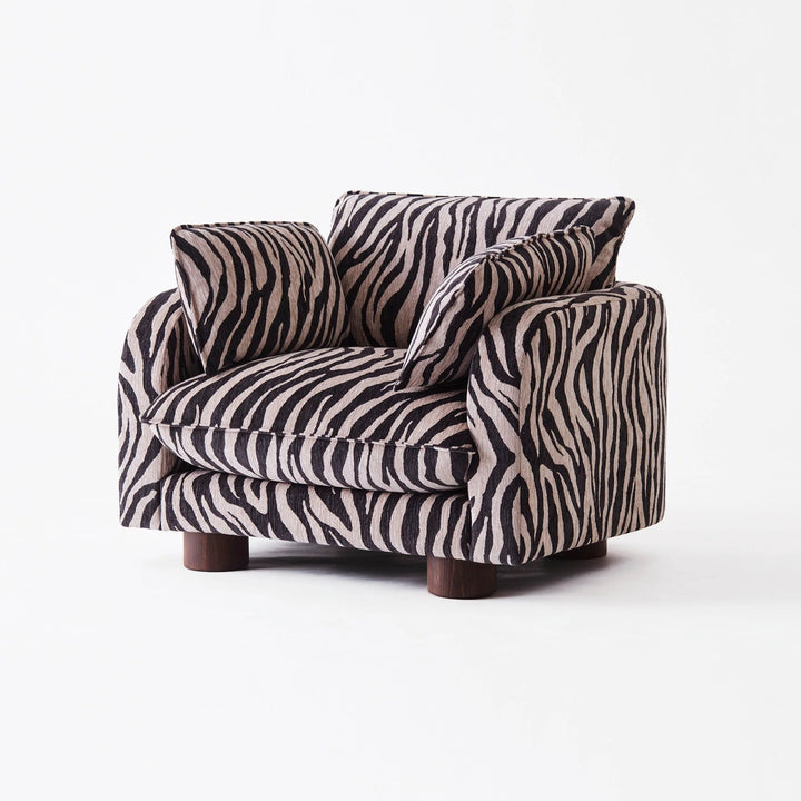 Miles Armchair Zebra