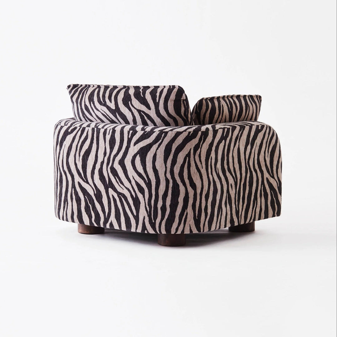 Miles Armchair Zebra