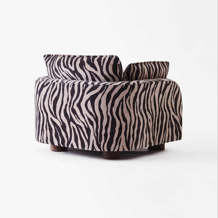 Miles Armchair Zebra