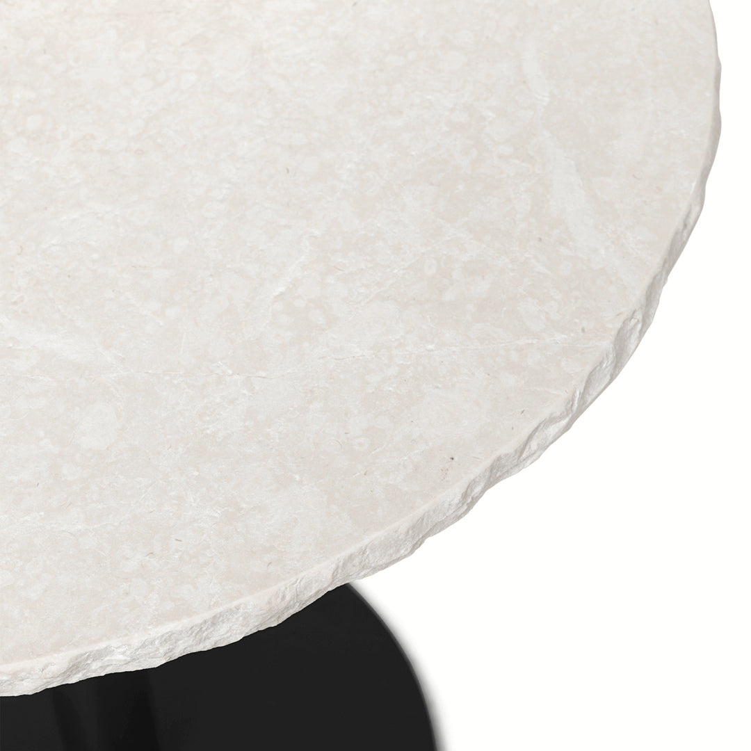 Mineral Café Table - Bianco Curia