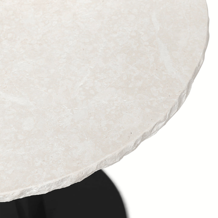 Mineral Café Table - Bianco Curia