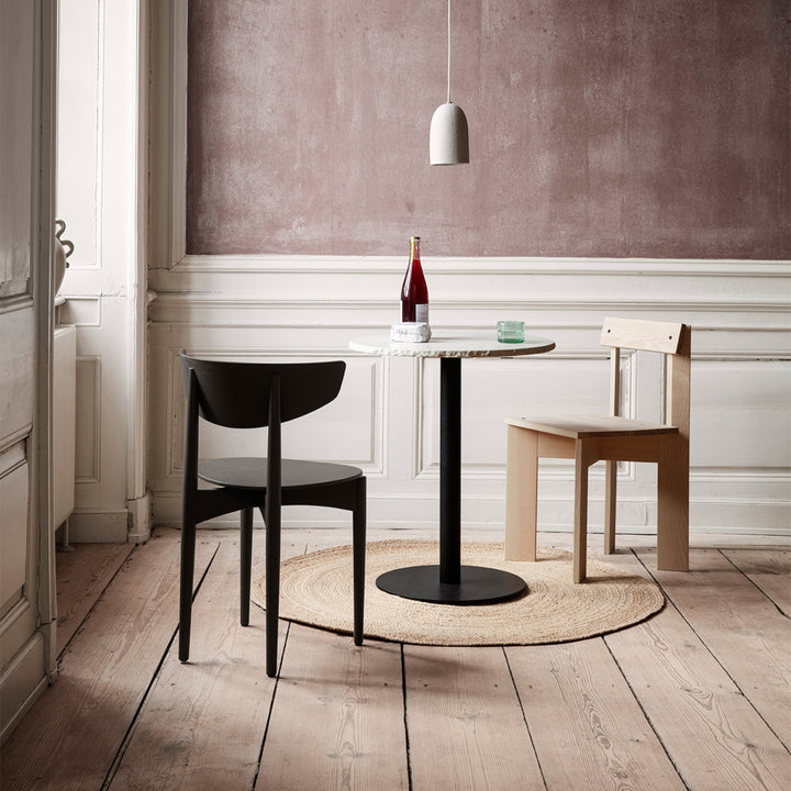 Mineral Café Table - Bianco Curia