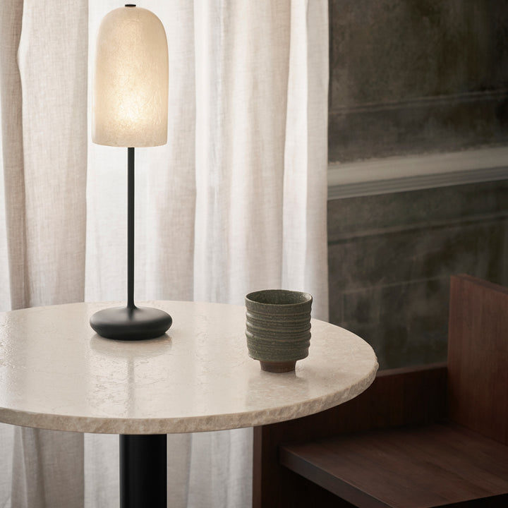 Mineral Café Table - Bianco Curia