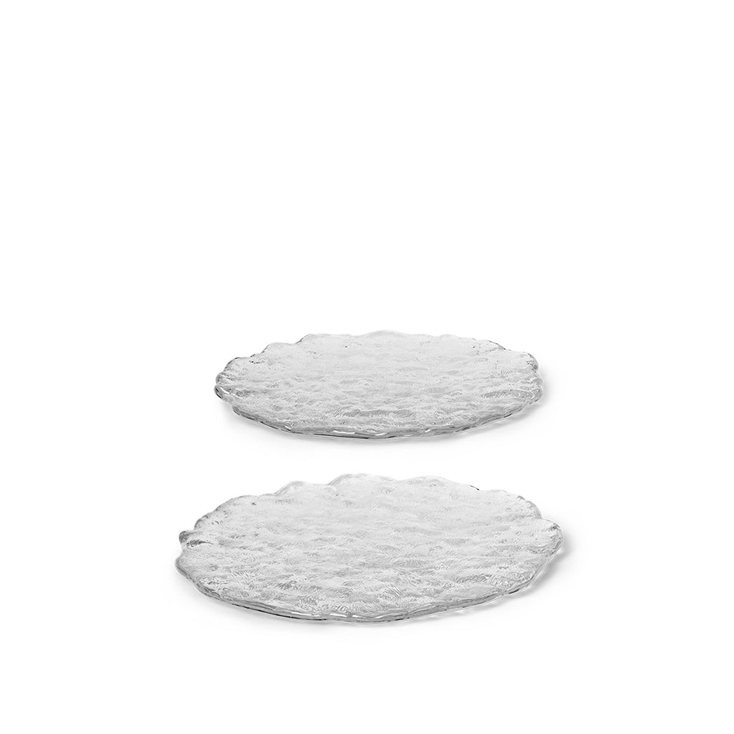 Momento Glass Stones - Large - Set of 2 - Clear