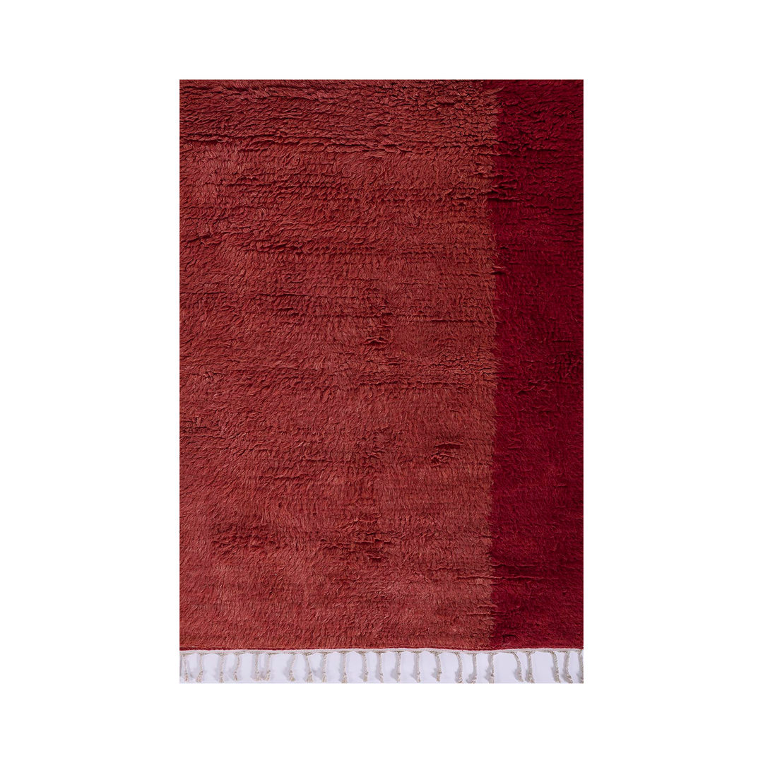 Neo Moroccan-3 Red Rug