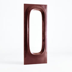 Porthole Mirror - Large - Red