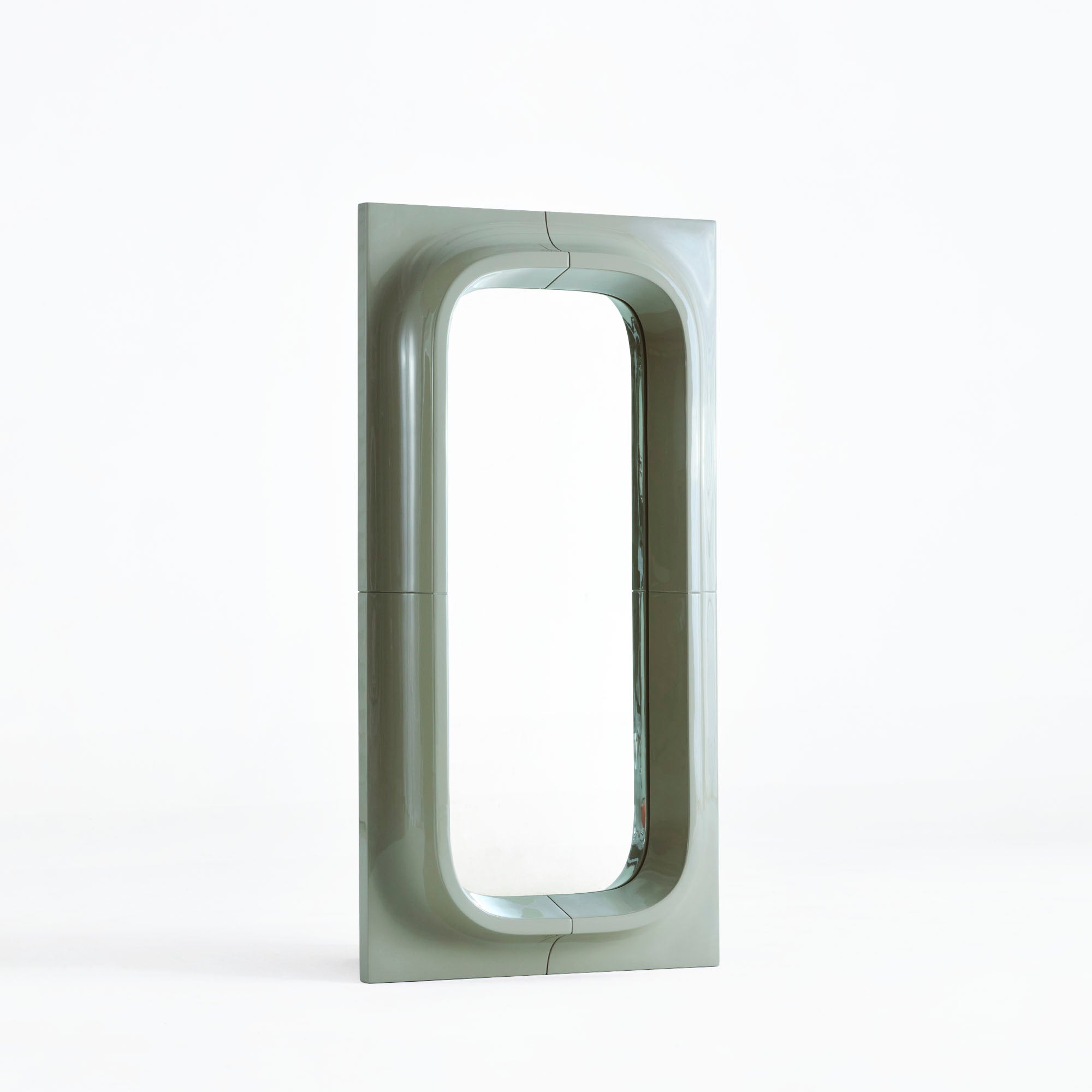 Porthole Mirror - Large - Grey | Forom