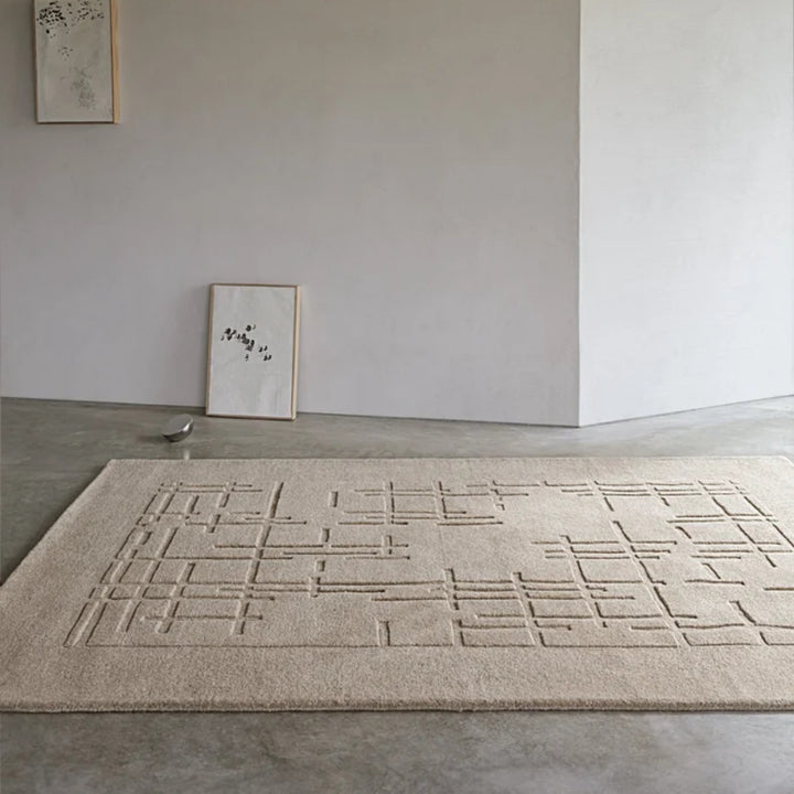 Oat Symmetry Rug