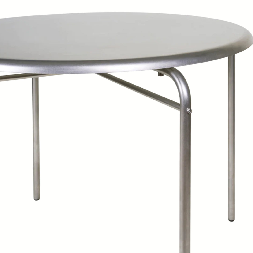 Petit Rond Table - Stainless Steel
