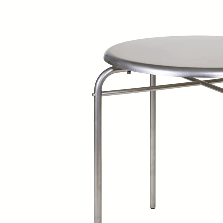 Petit Rond Table - Stainless Steel
