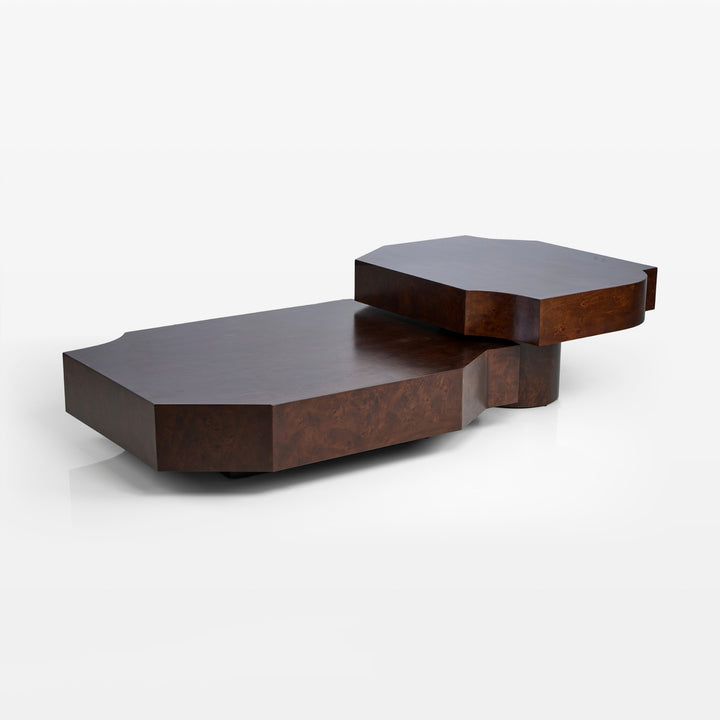 Petra Burl Coffee Table
