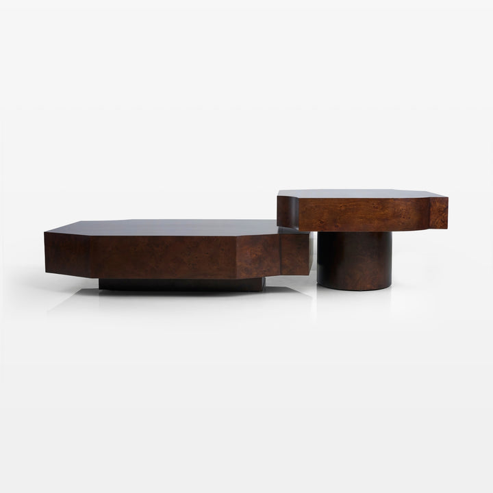 Petra Burl Coffee Table