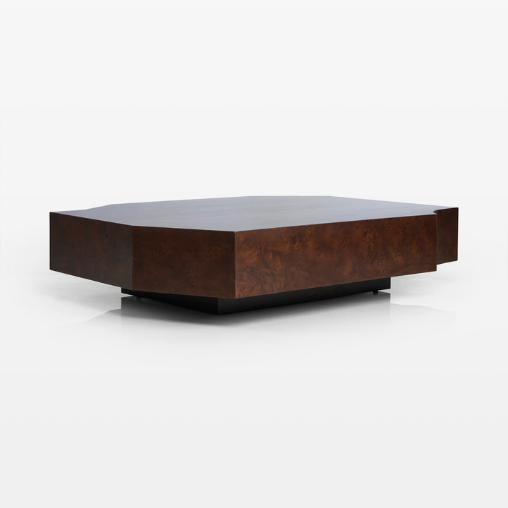 Petra Burl Coffee Table