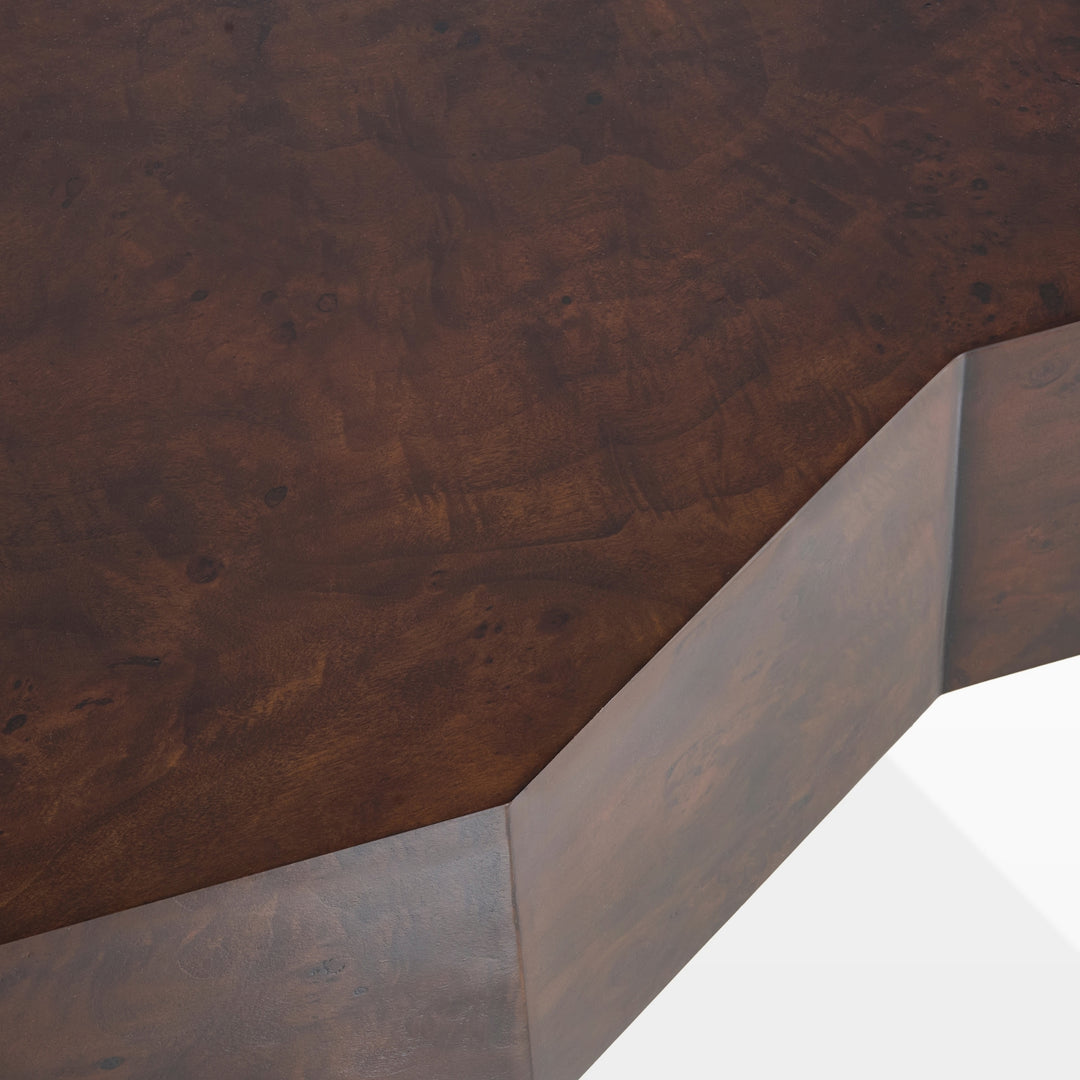 Petra Burl Coffee Table