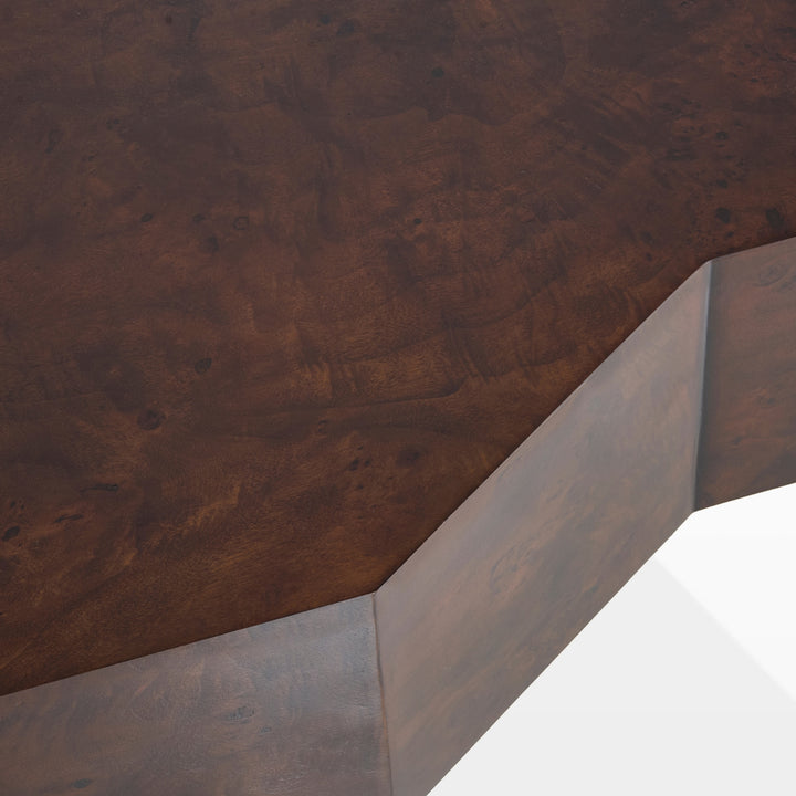 Petra Burl Coffee Table