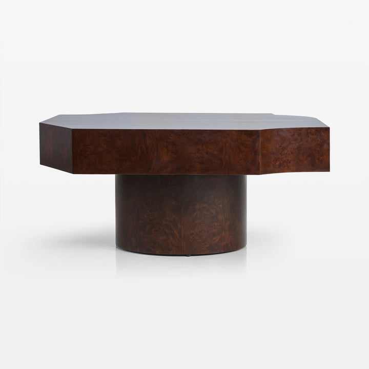 Petra Burl Coffee Table