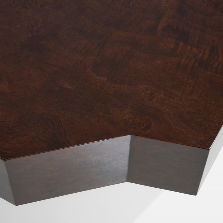 Petra Burl Coffee Table