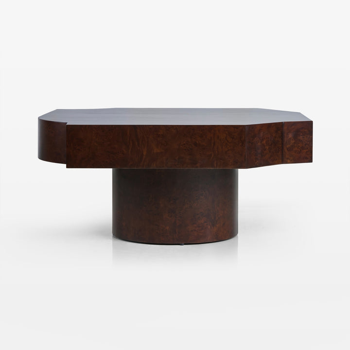 Petra Burl Coffee Table