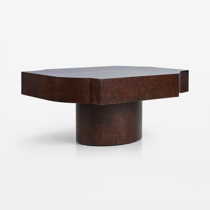 Petra Burl Coffee Table