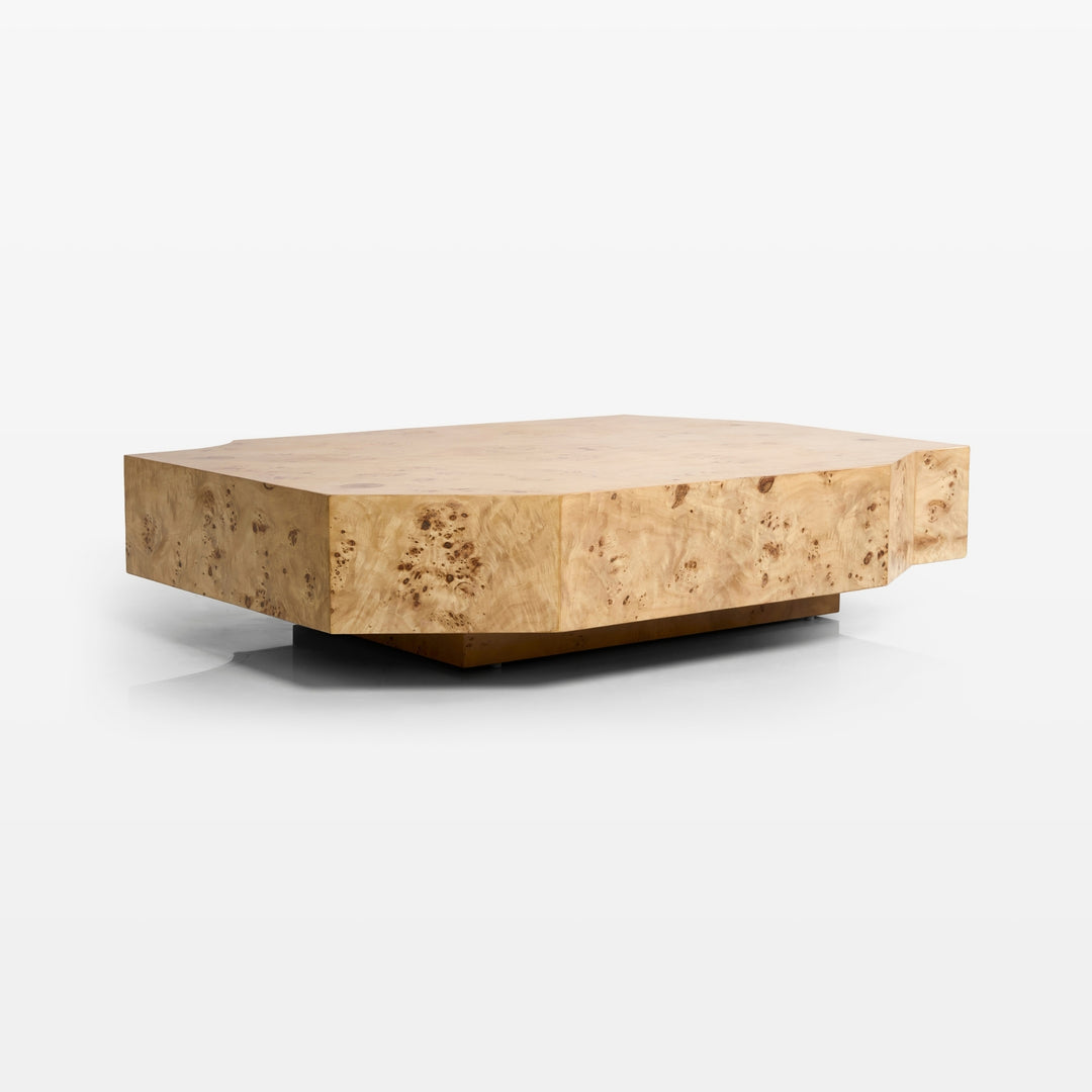 Petra Burl Coffee Table