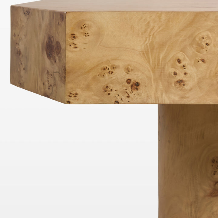 Petra Burl Coffee Table