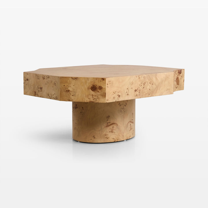 Petra Burl Coffee Table