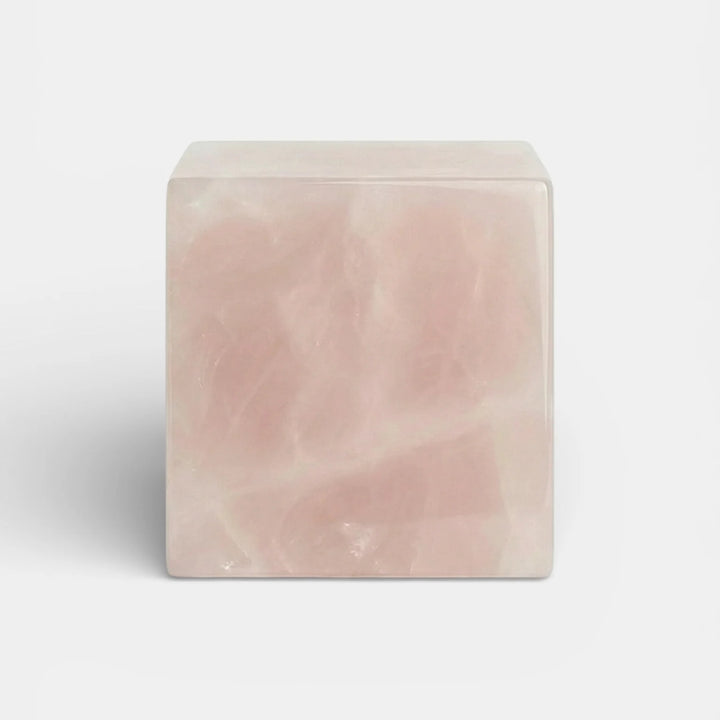 Pink Onyx Cube Table