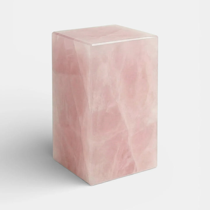 Pink Onyx Plinth Table