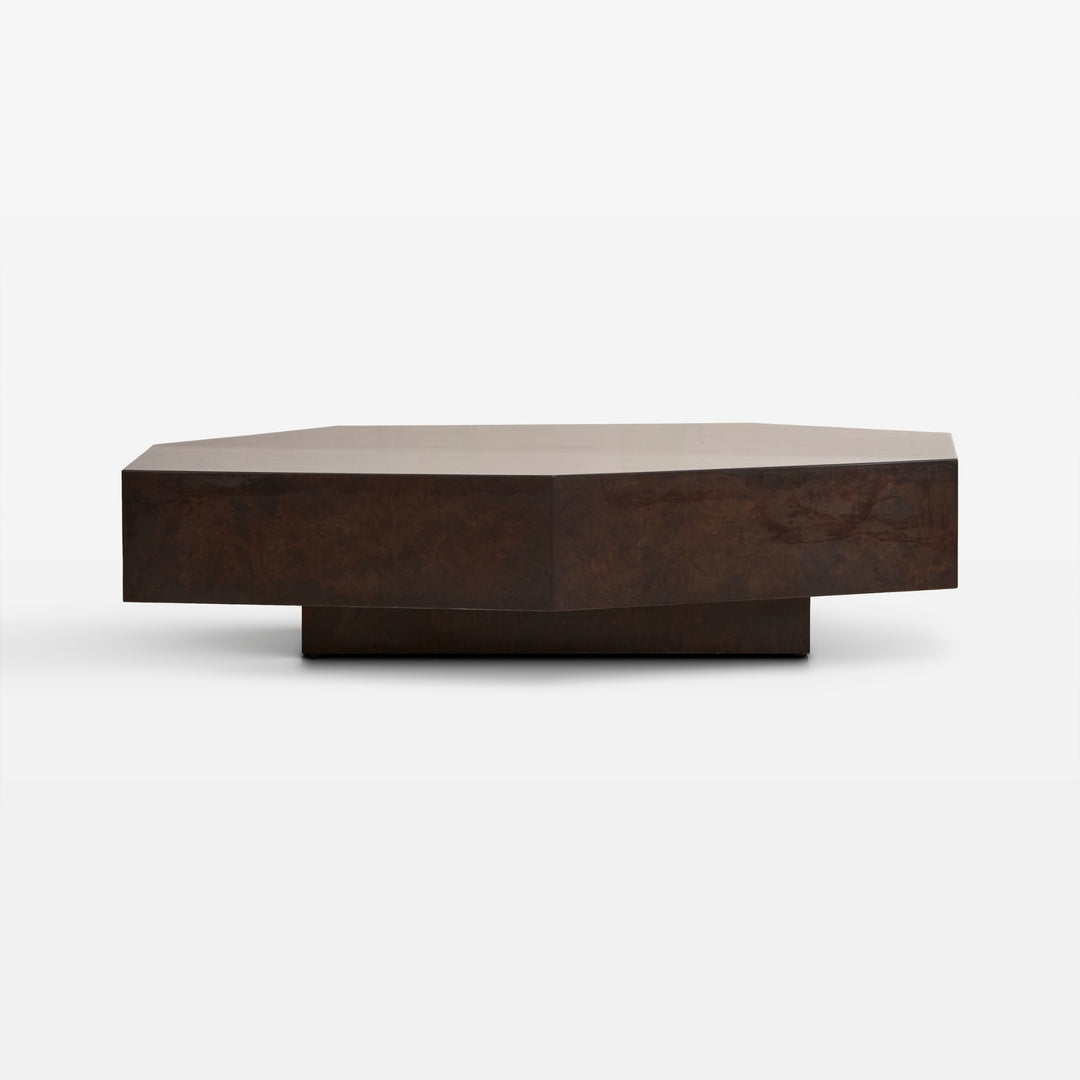 Poly Burlwood Coffee Table