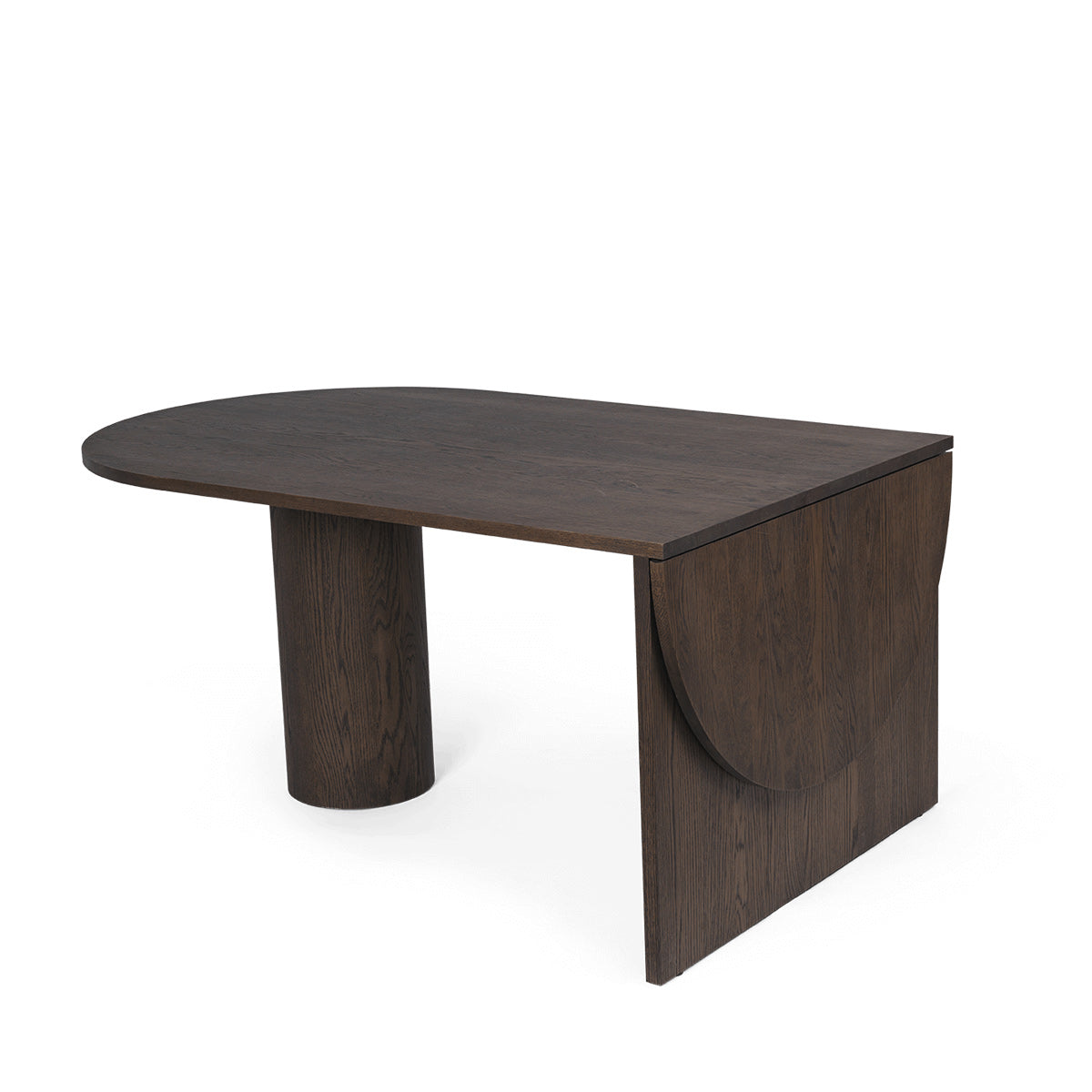 Pylo Dining Table - Dark Stained Oak