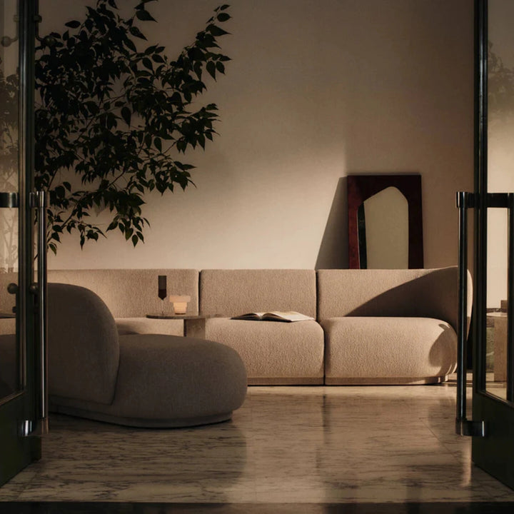 Rico Sofa Armrest Left - Soft Bouclé