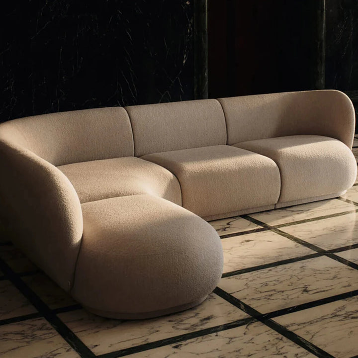 Rico Sofa Armrest Left - Soft Bouclé