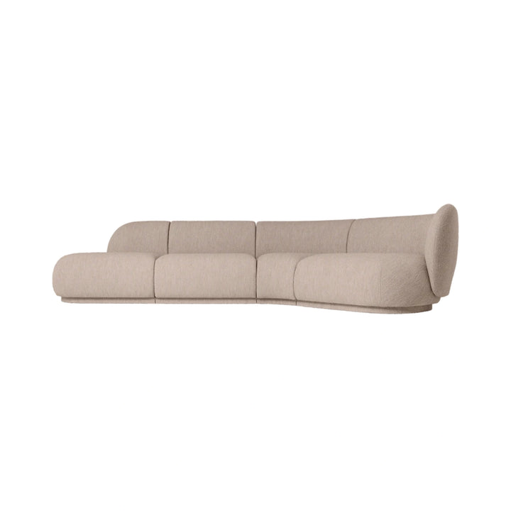 Rico Sofa Corner - Narrow - Soft Bouclé