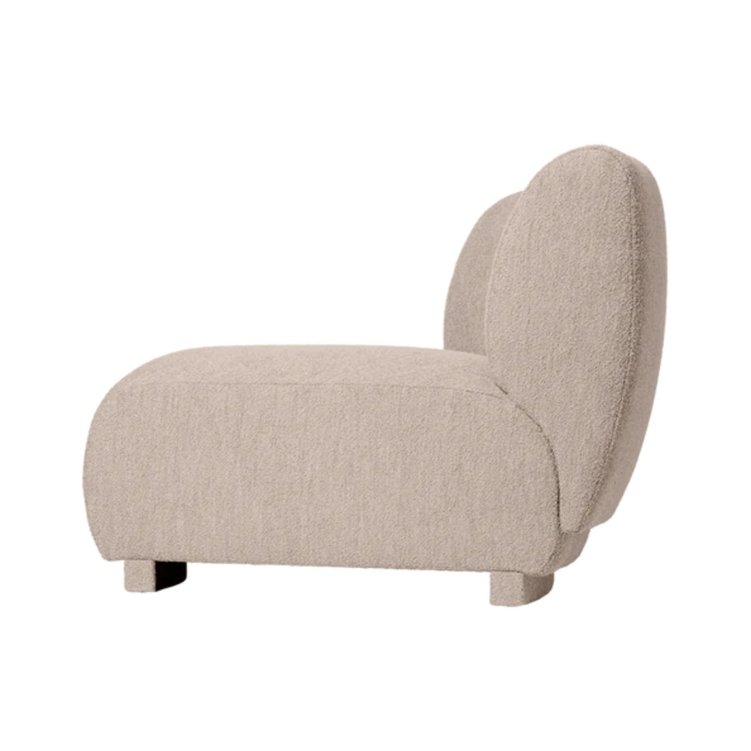Rico Sofa Corner - Narrow - Soft Bouclé