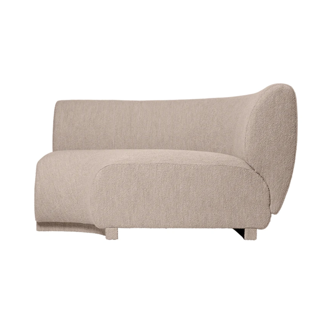 Rico Sofa Corner - Wide - Soft Bouclé