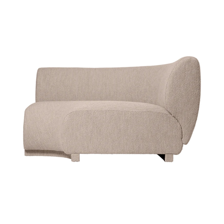 Rico Sofa Corner - Wide - Soft Bouclé