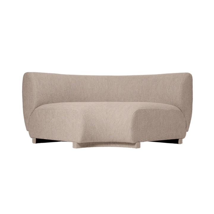 Rico Sofa Corner - Wide - Soft Bouclé