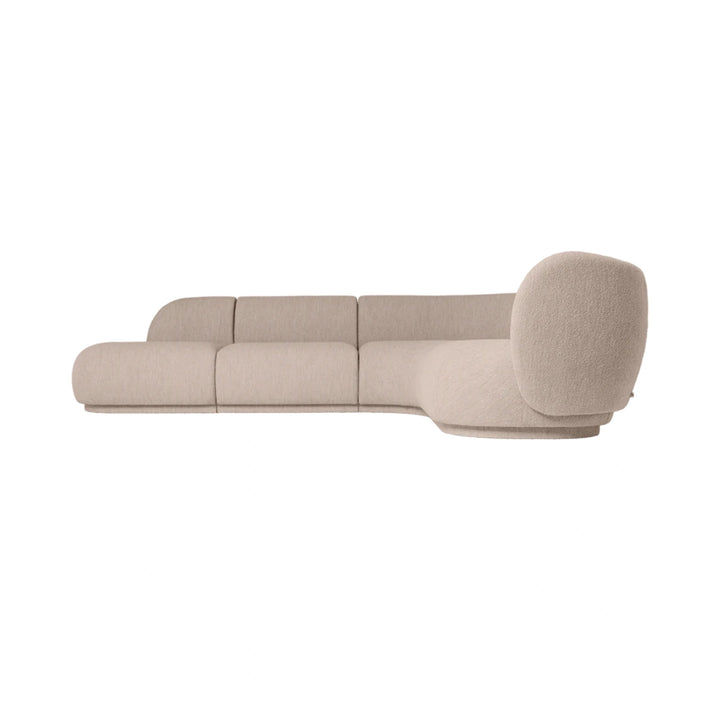 Rico Sofa Open End Left - Soft Bouclé