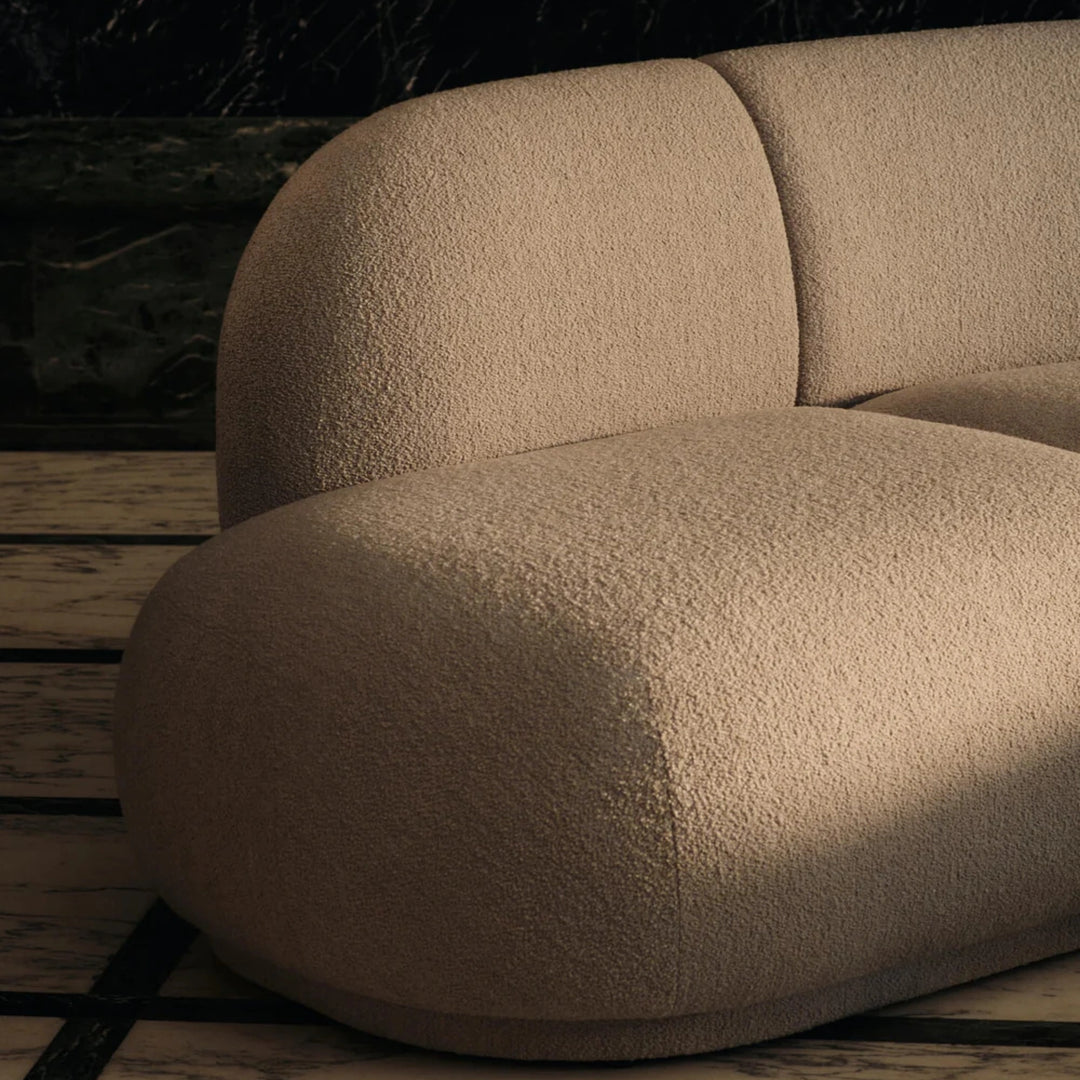 Rico Sofa Open End Left - Soft Bouclé