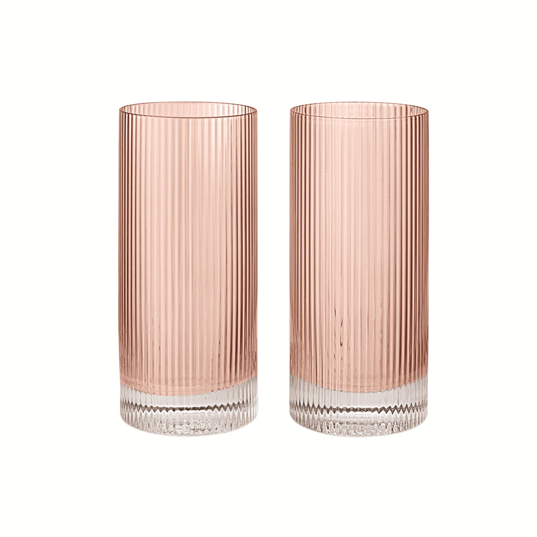 Ripple Highball Glasses - Set of 2