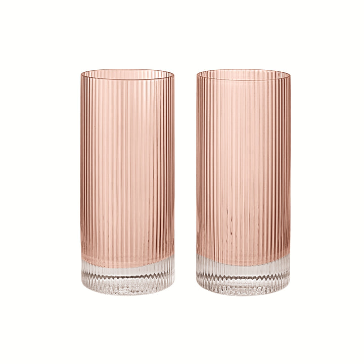 Ripple Highball Glasses - Set of 2