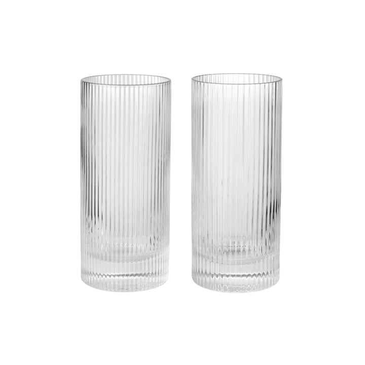 Ripple Highball Glasses - Set of 2