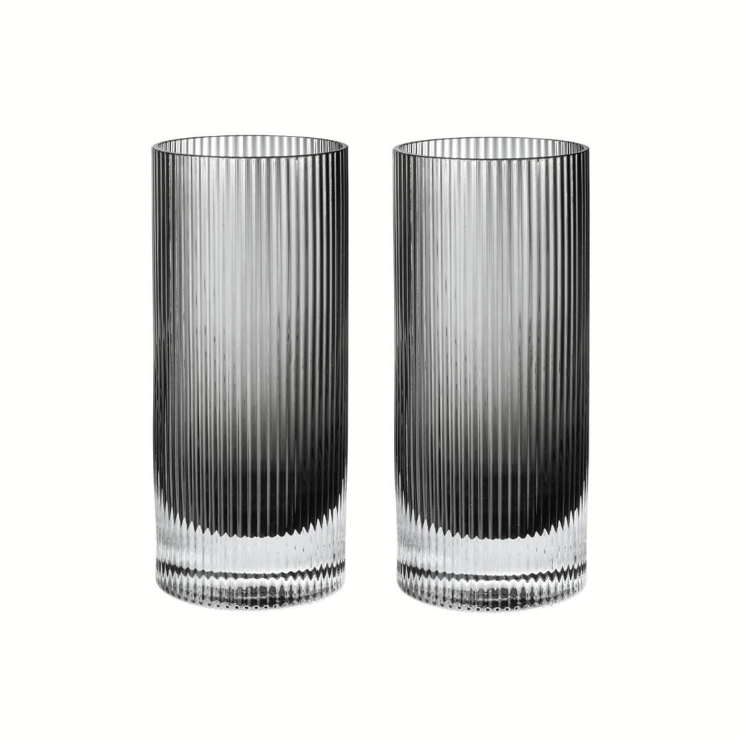 Ripple Highball Glasses - Set of 2