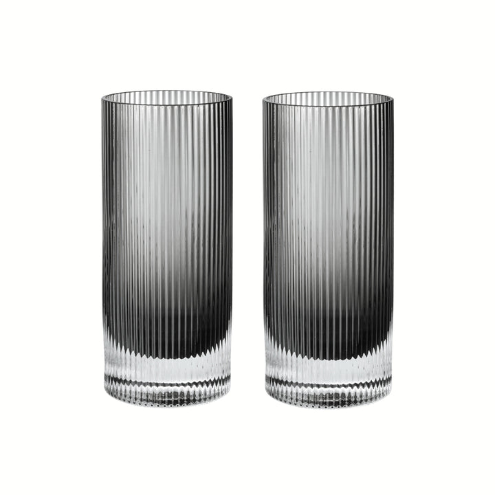 Ripple Highball Glasses - Set of 2