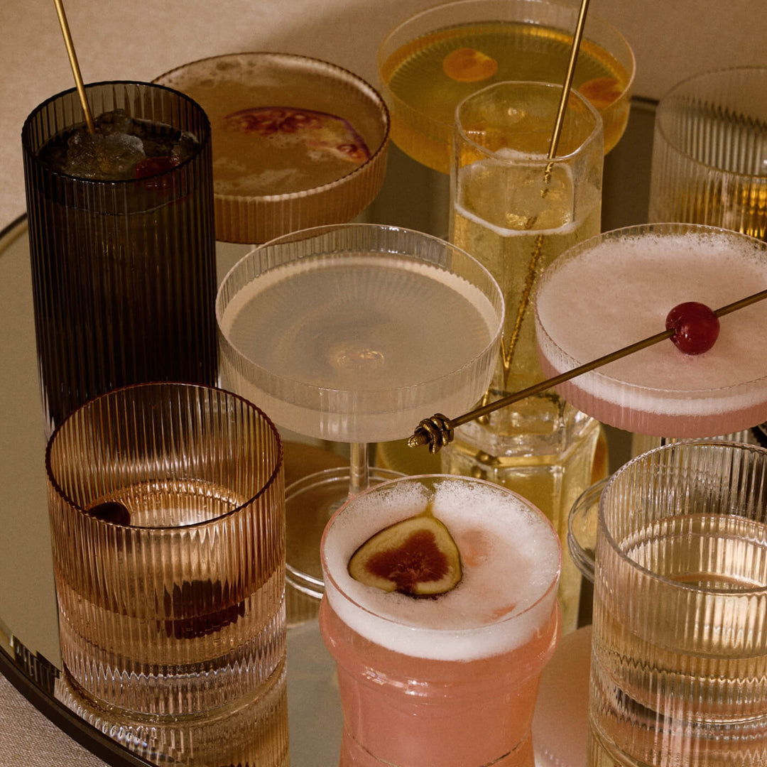 Ripple Highball Glasses - Set of 2