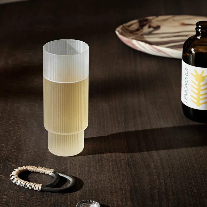 Ripple Long Drink Glasses - Set of 4