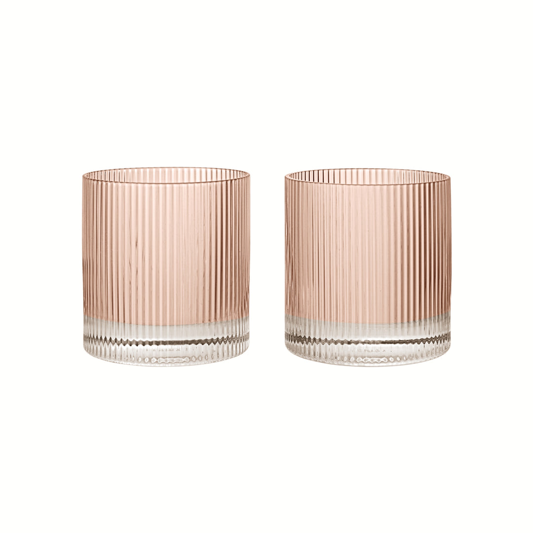 Ripple Tumbler Glasses - Set of 2