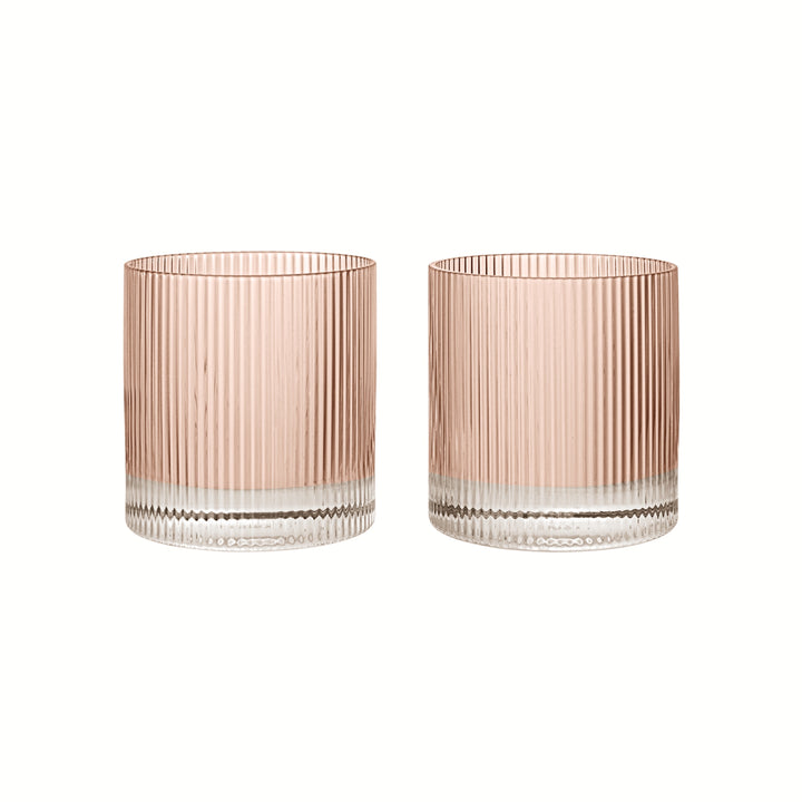 Ripple Tumbler Glasses - Set of 2